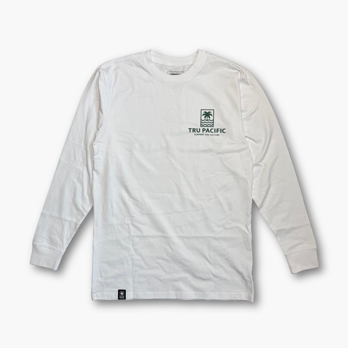 For the Pacific Long Sleeve Tee - White