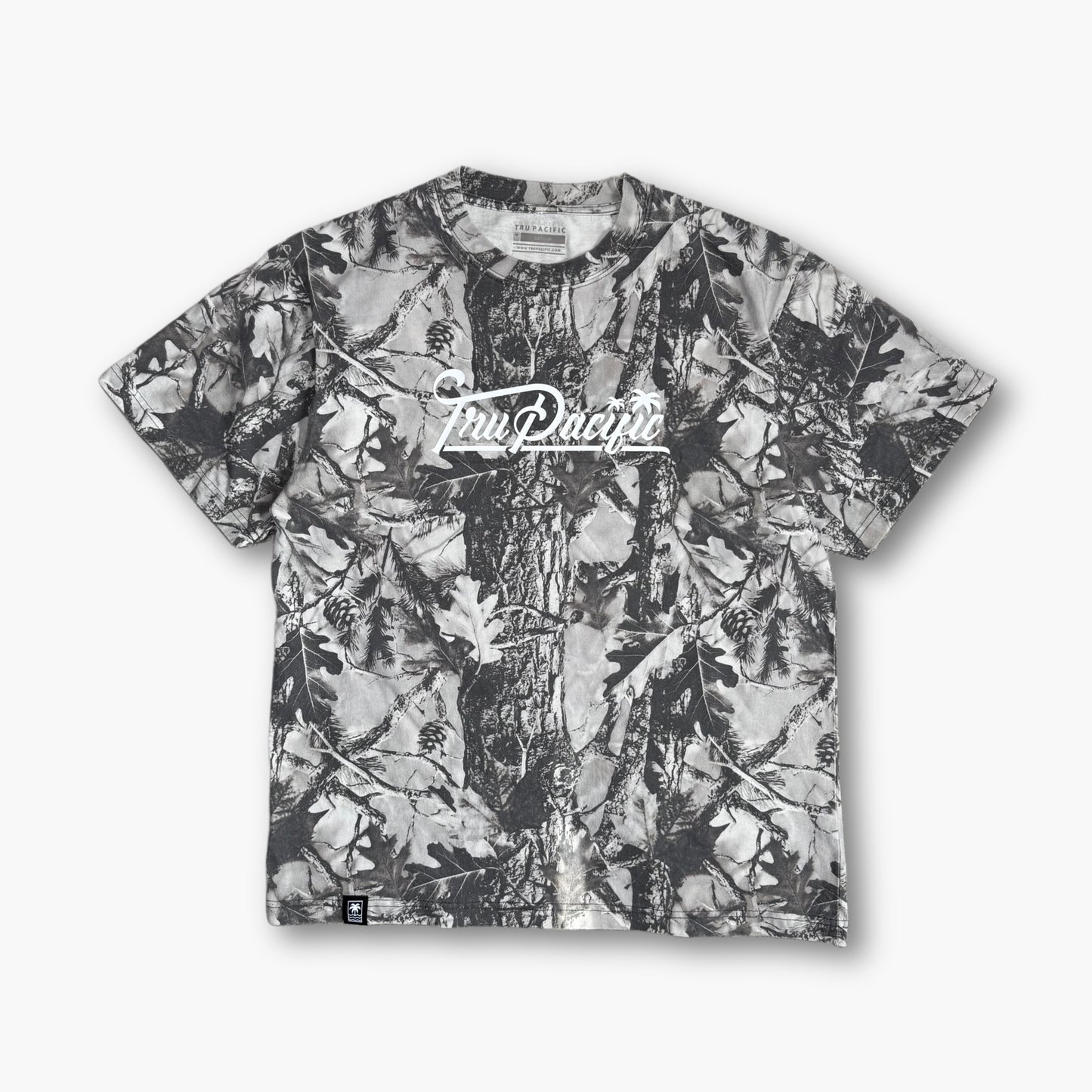 Script Camo Oversized Tee