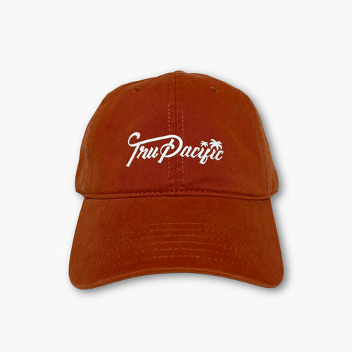 Script Dad Hat - Burnt Orange