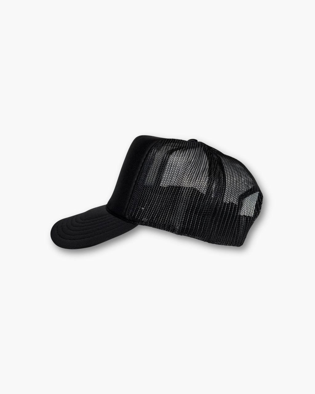 Tru Pacific Icon Foam Trucker (Black/Carolina Blue)