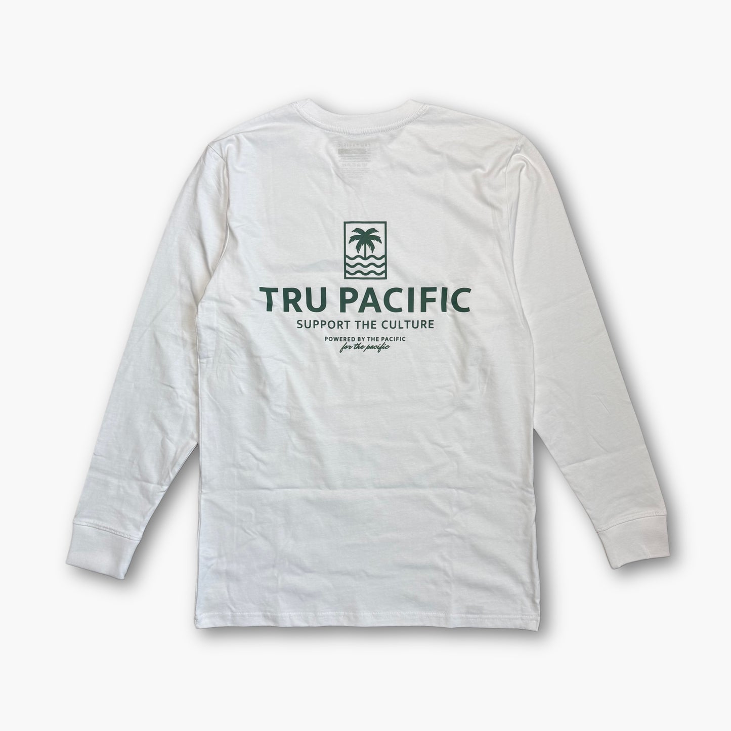 For the Pacific Long Sleeve Tee - White