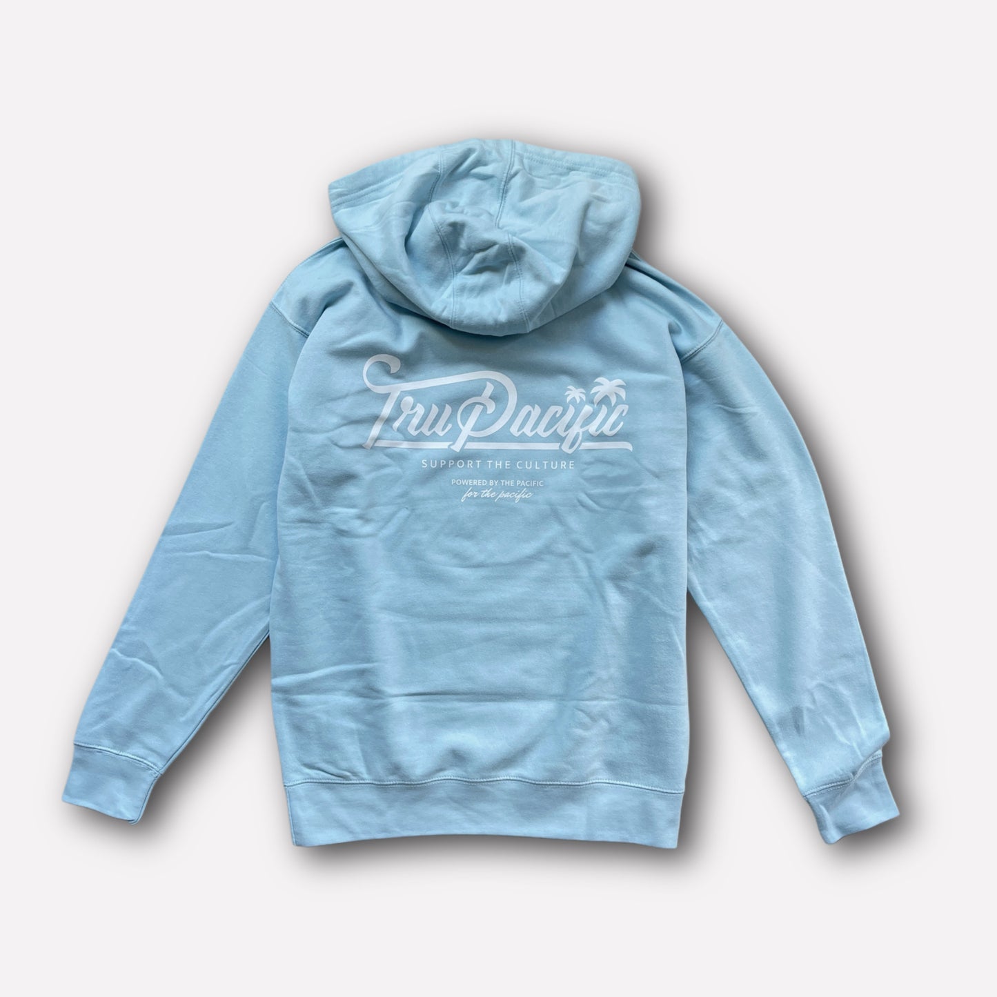 Script Hoodie (Light Blue)