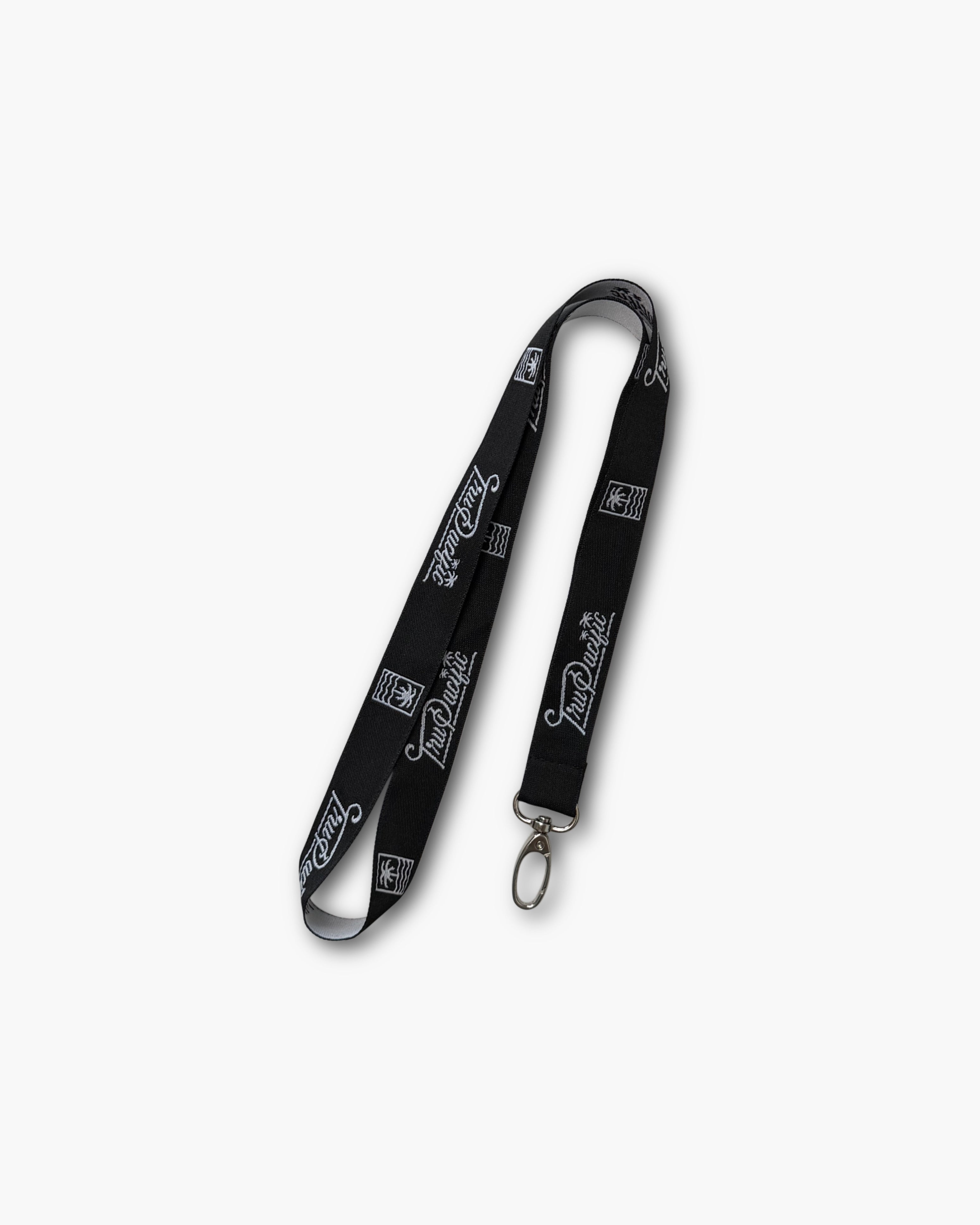 Tru Pacific Black Lanyard
