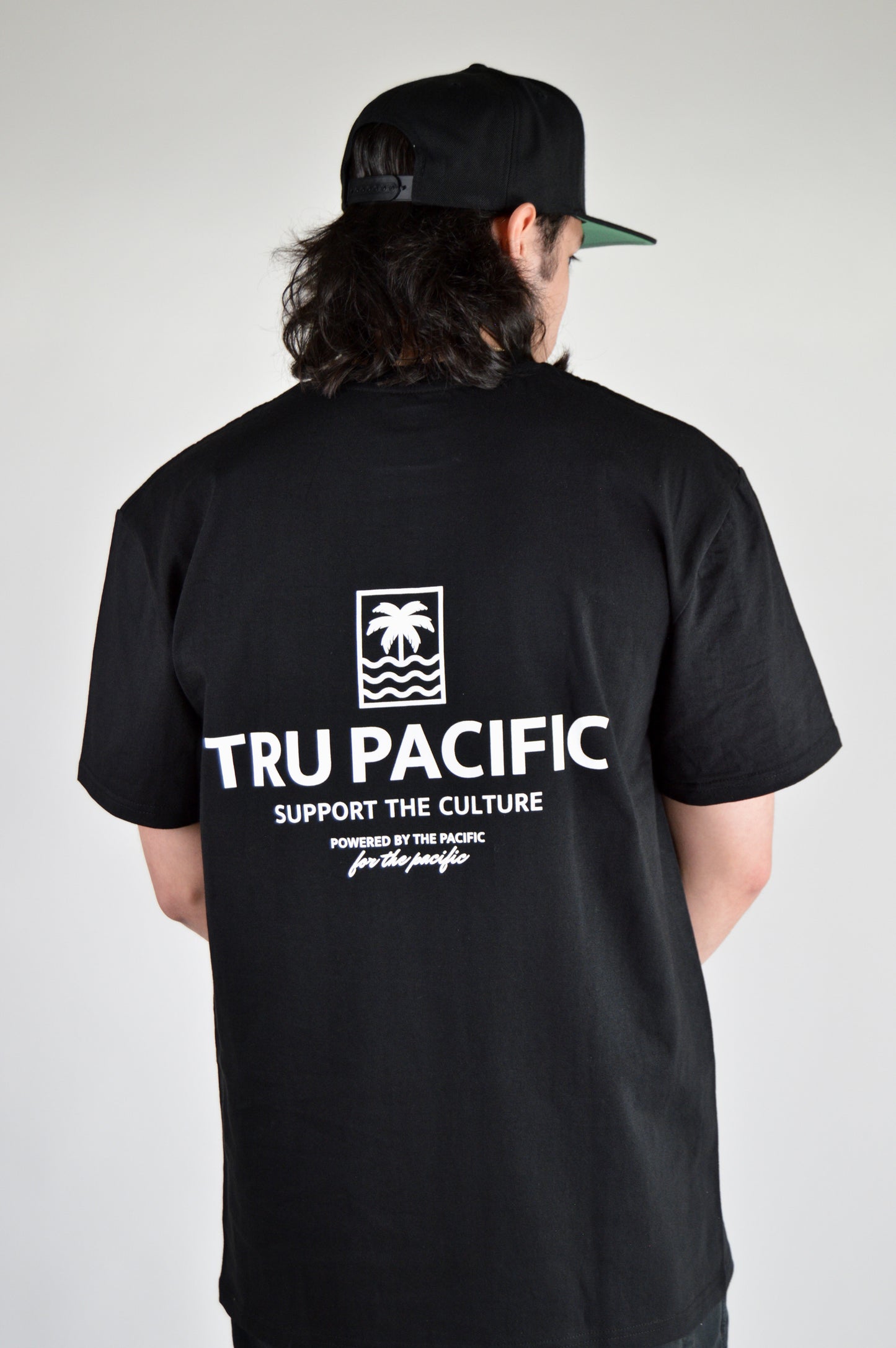 For the Pacific Heavyweight Tee (Black)