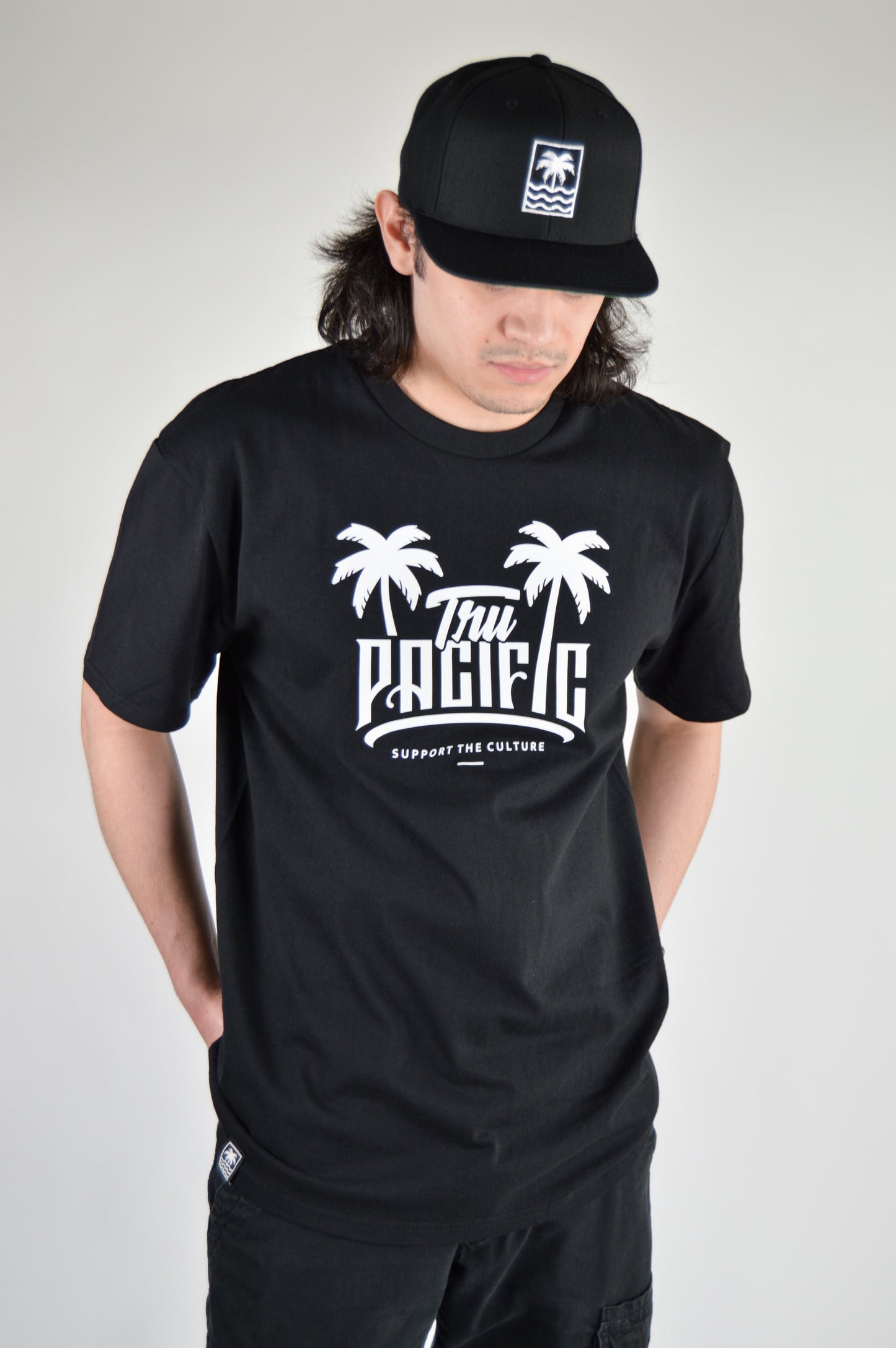 Tru Pacific Heavyweight Tee (Black)