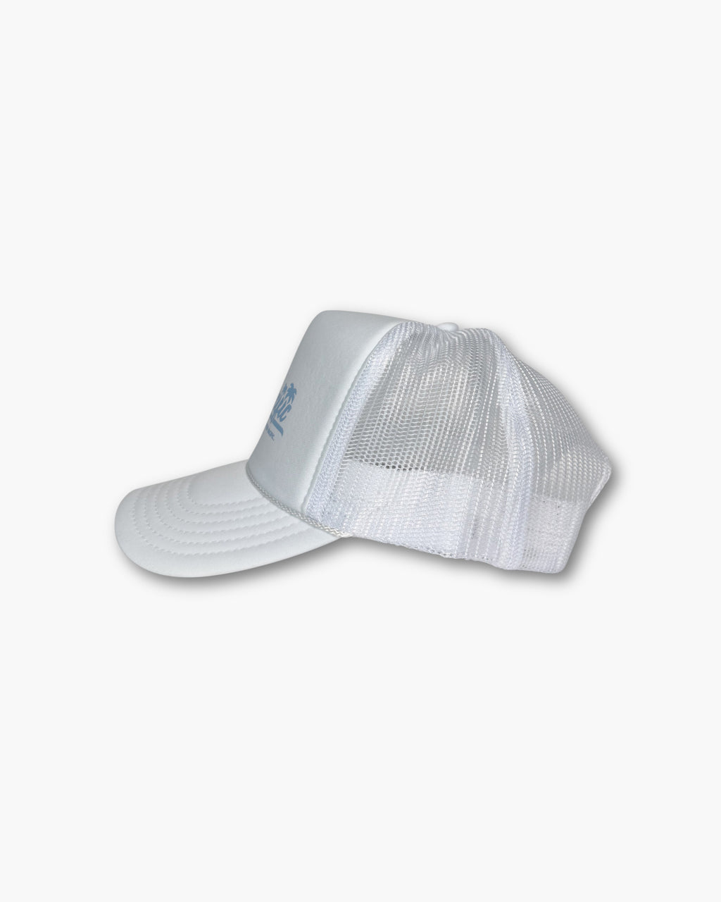 Tru Pacific Foam Trucker (White/Carolina Blue)