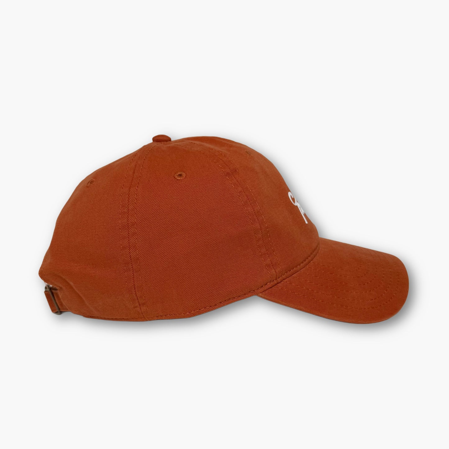 Script Dad Hat - Burnt Orange