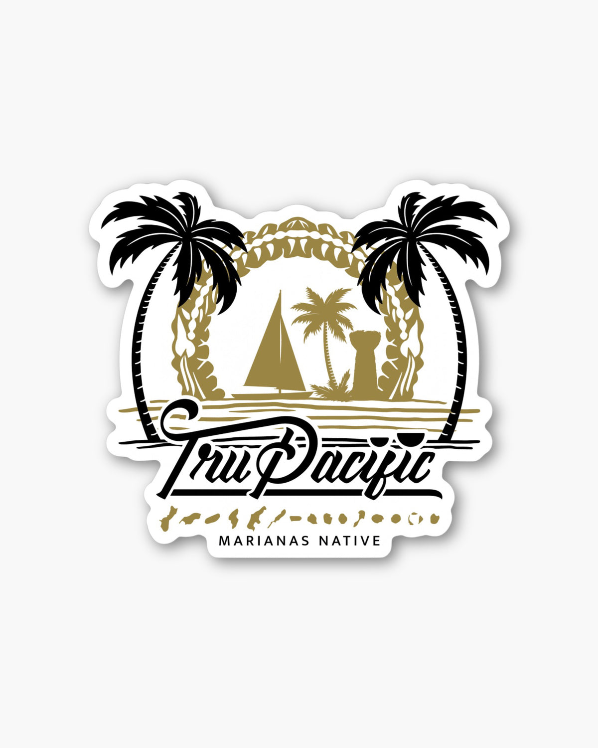 Tru Pacific × Marianas Native Sticker