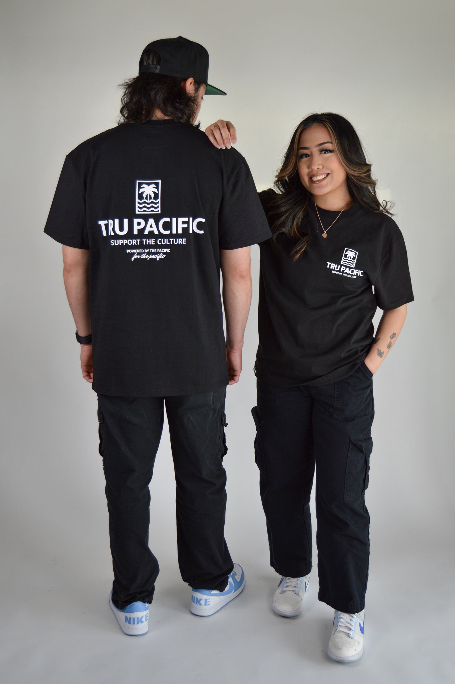 For the Pacific Heavyweight Tee (Black)