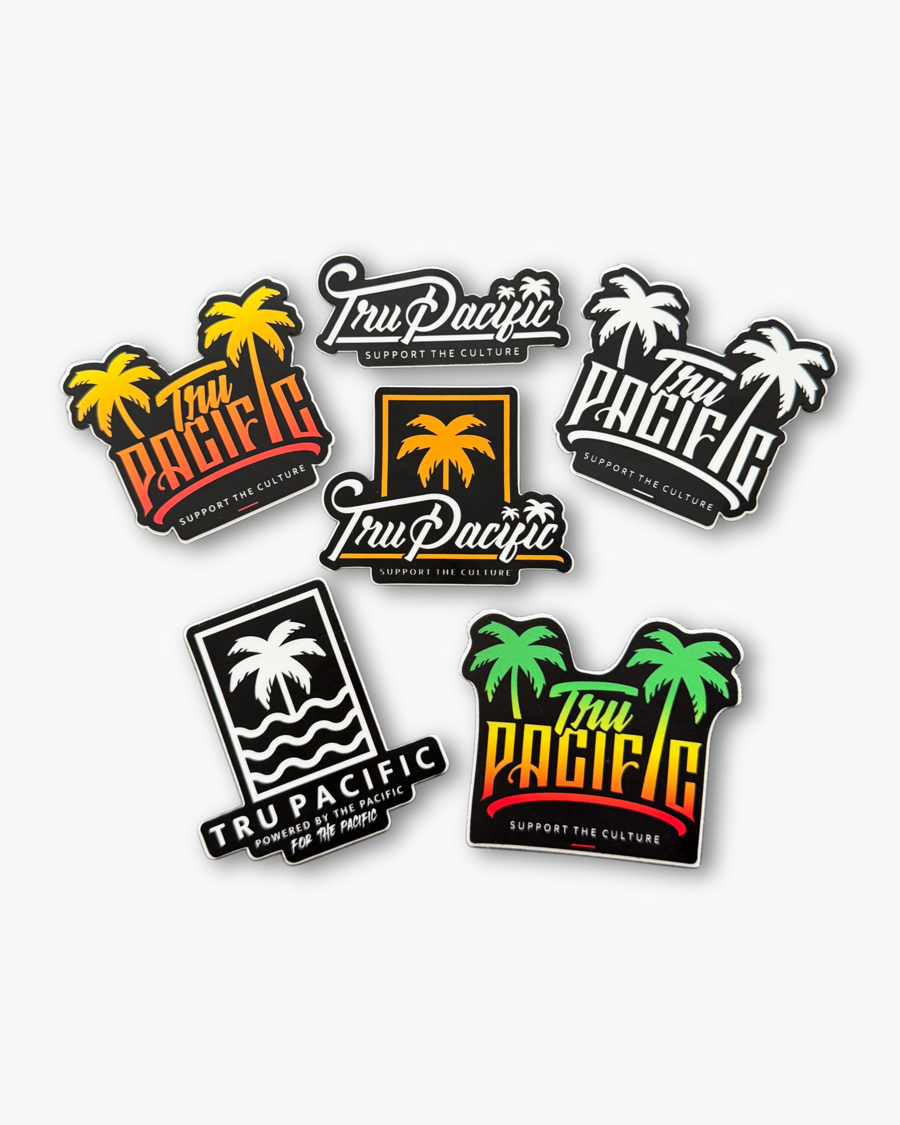 Tru Pacific Sticker Pack