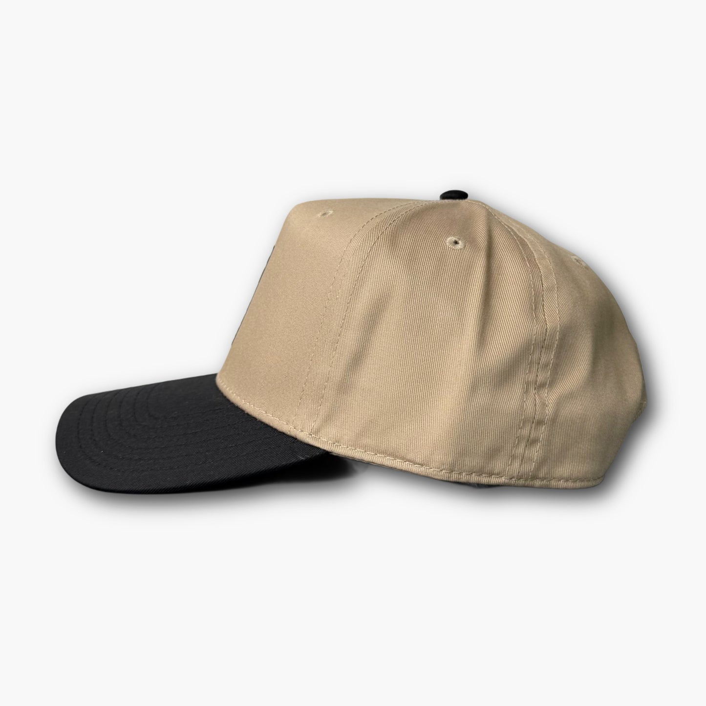 Icon Snapback Hat - Khaki/Black