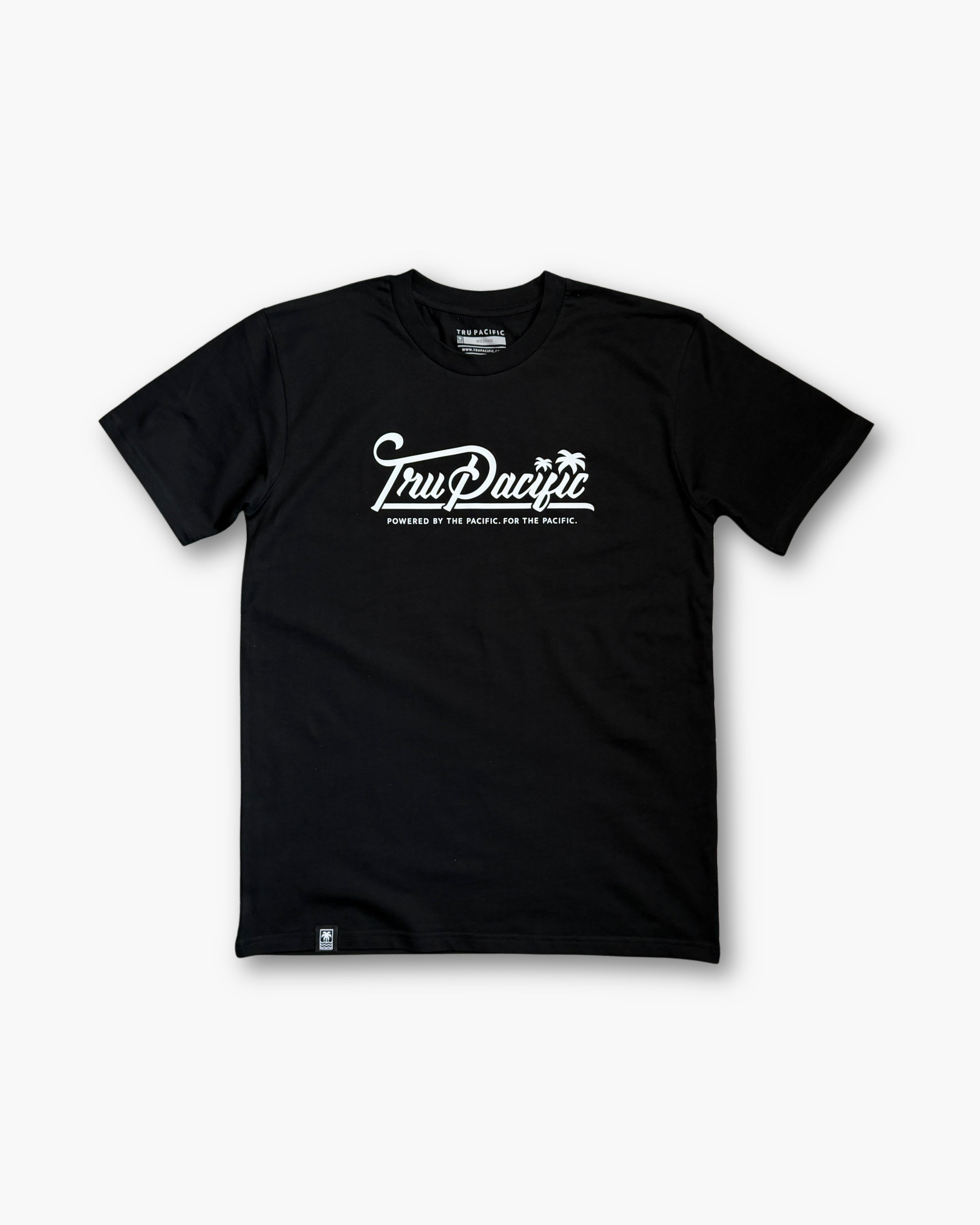 Powered by the Pacific Tee (Black)