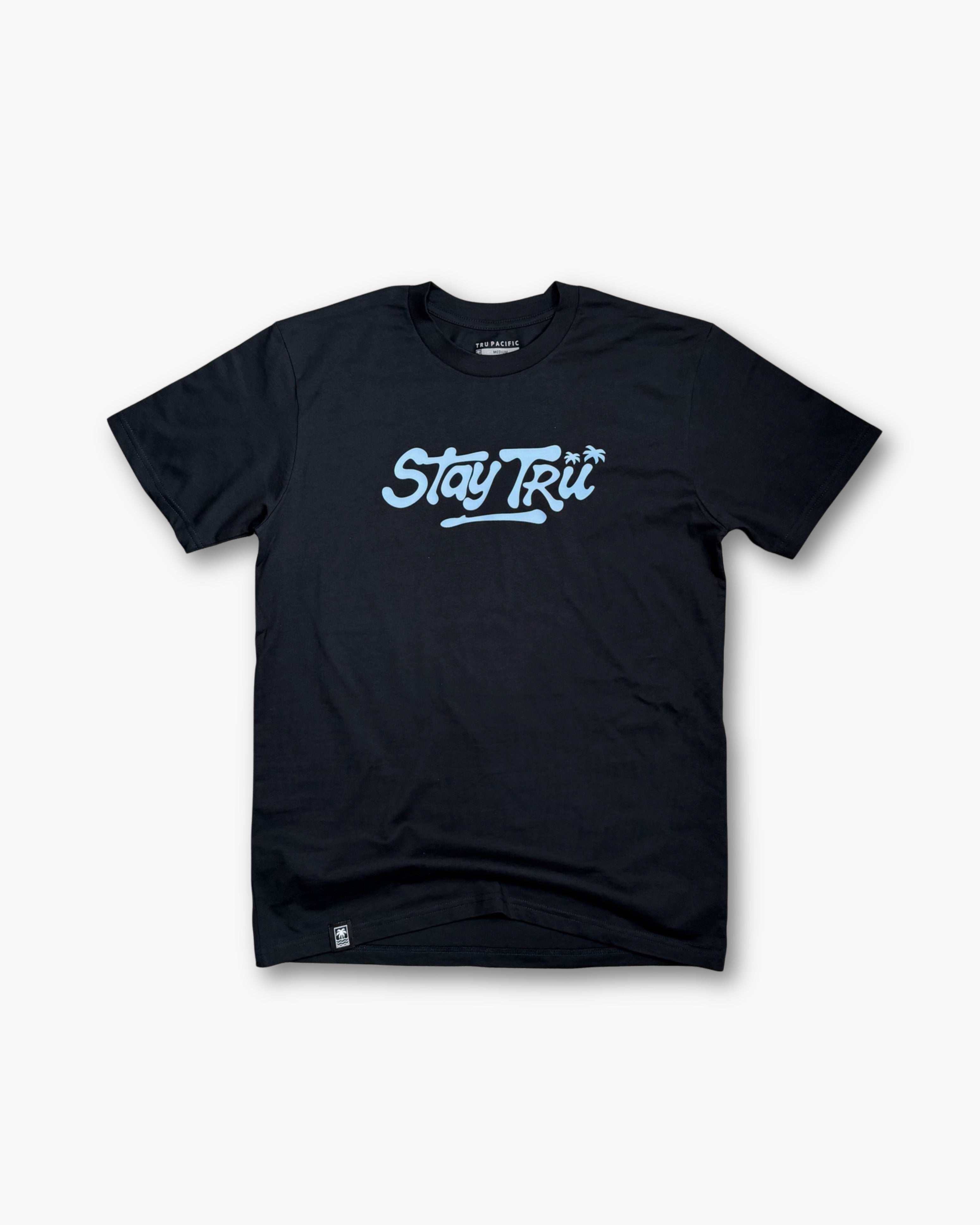 Stay TRU Tee (Deep Navy/Carolina Blue)