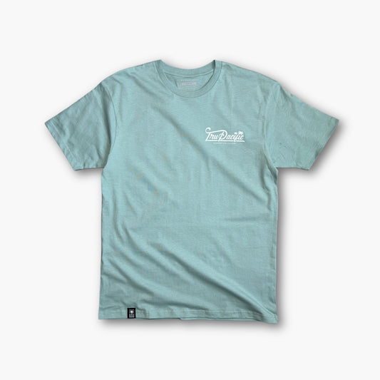 Script Premium Tee - Seafoam