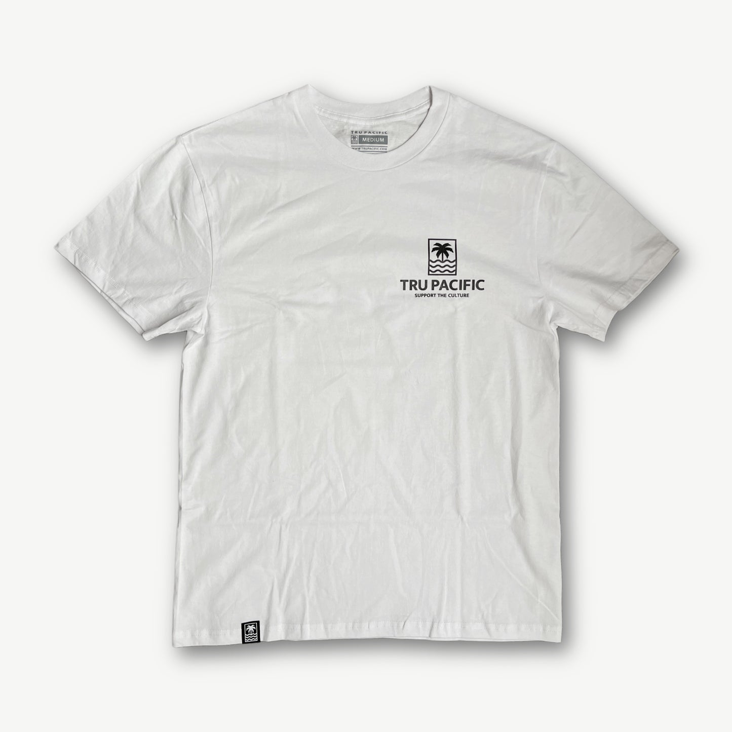 For the Pacific Heavyweight Tee (White)