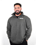 Script Quarter Zip (Dark Gray)
