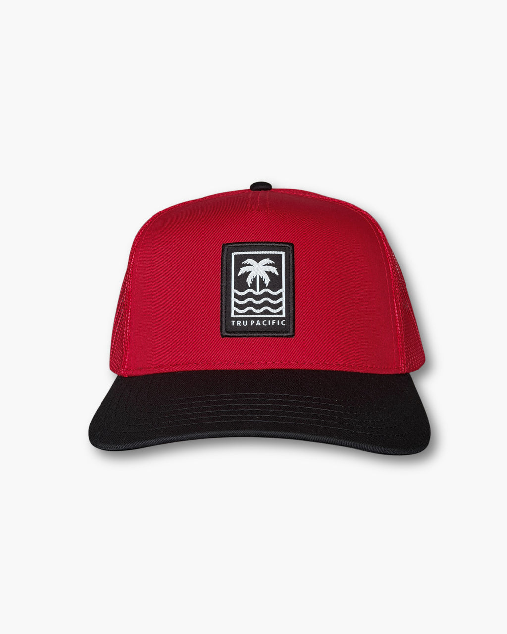 Tru Pacific Icon Trucker Hat - Red/Black