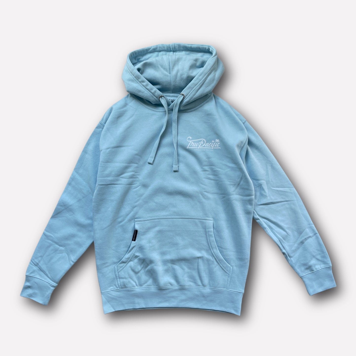 Script Hoodie (Light Blue)