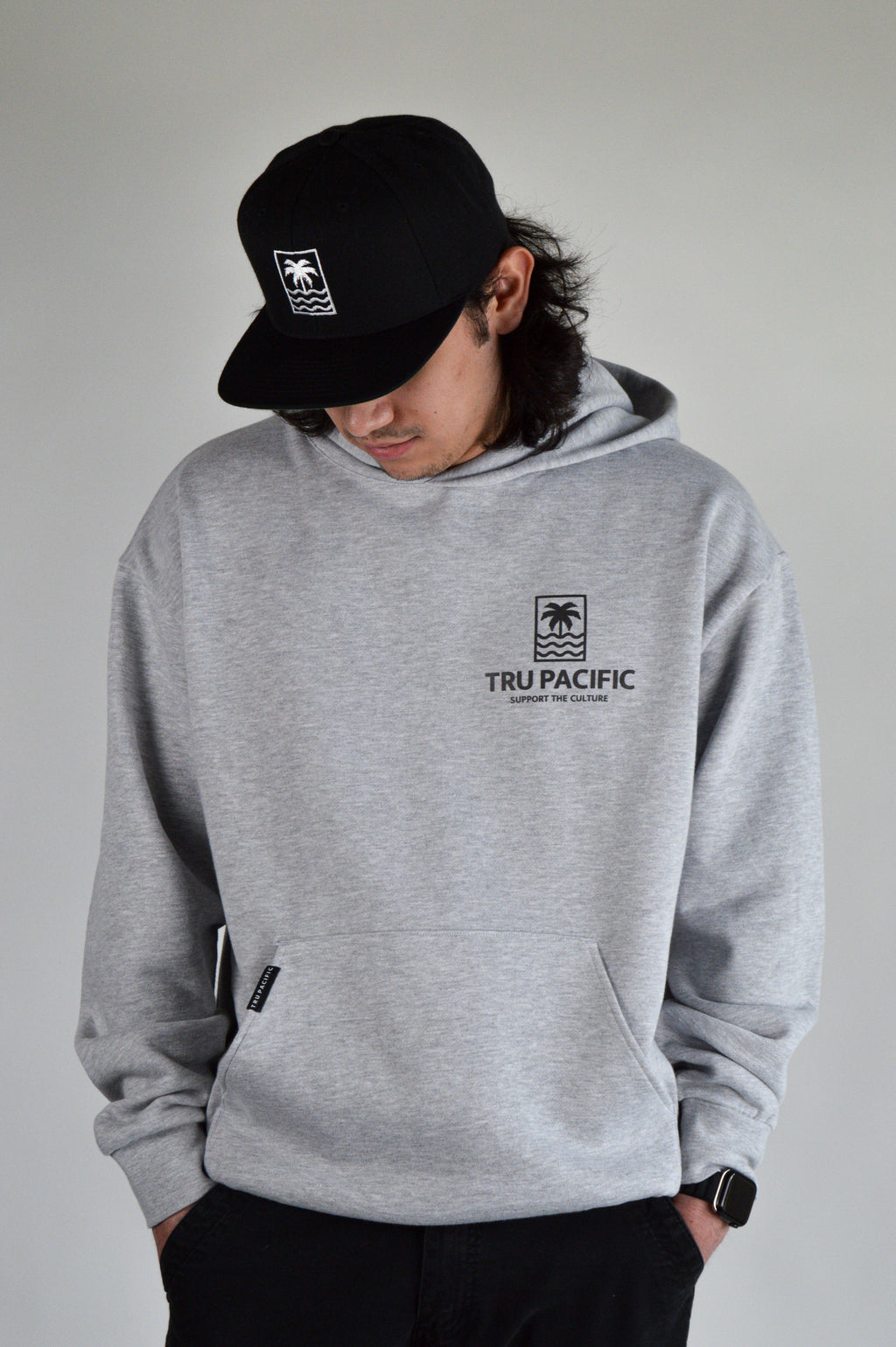 For the Pacific Premium Hoodie (Gray)