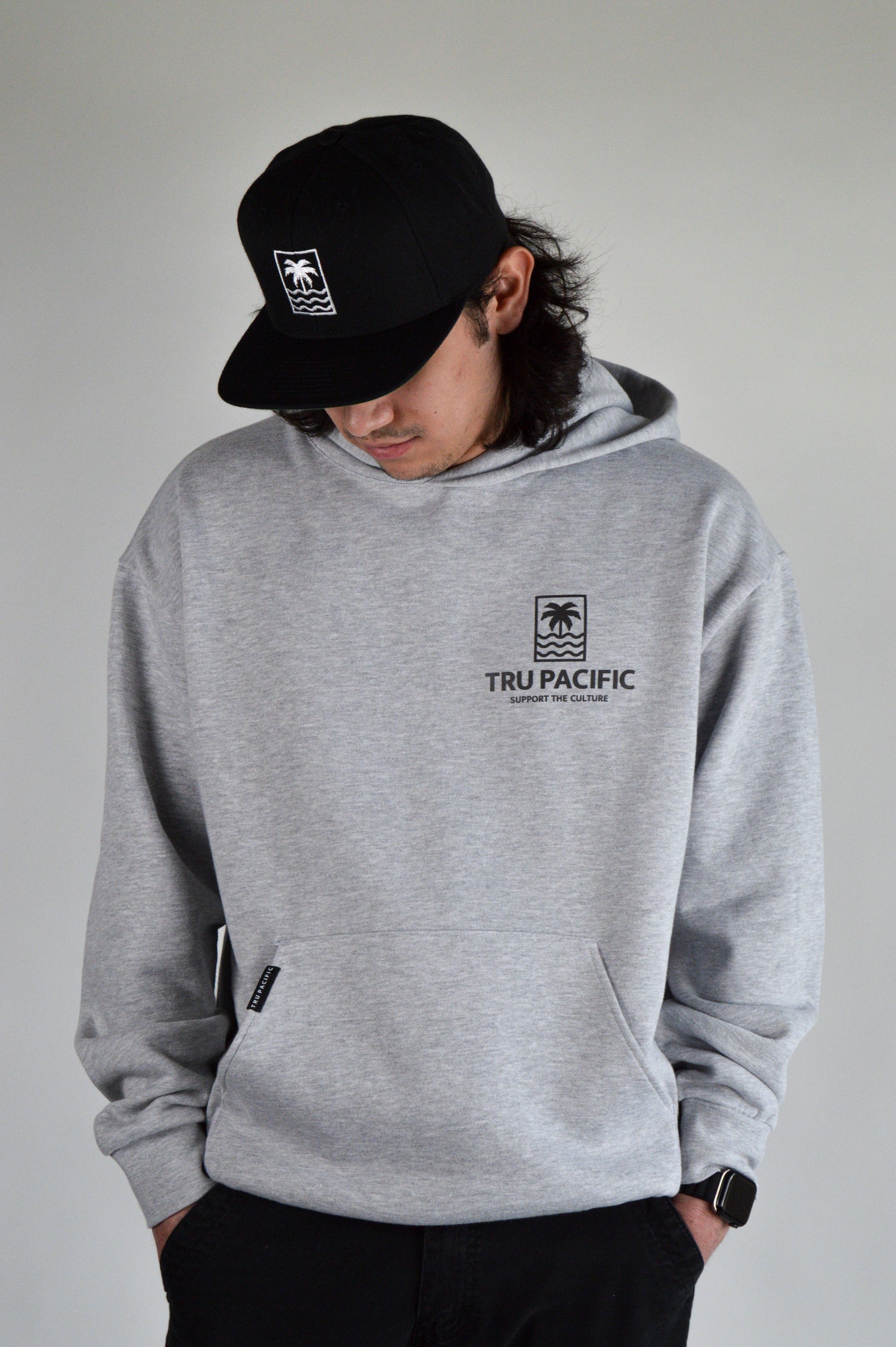 For the Pacific Premium Hoodie (Gray)