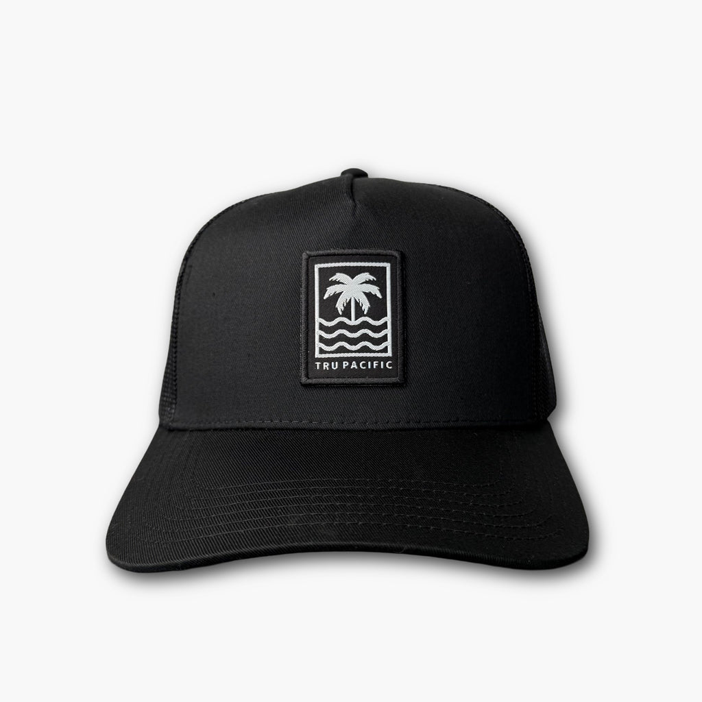 Tru Pacific Icon Trucker Hat - Black