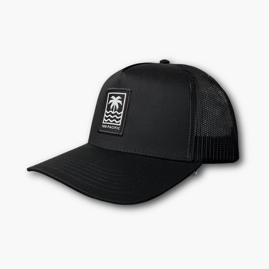 Tru Pacific Icon Trucker Hat - Black