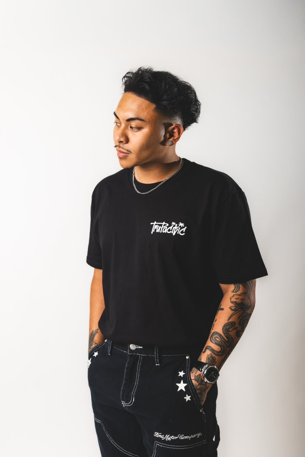 Tru Pacific Signature Tee (Deep Red)