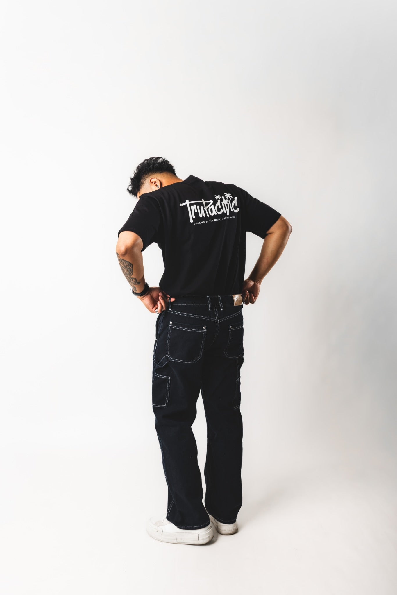 Tru Pacific Signature Tee (Deep Red)